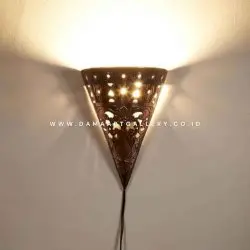 Lampu Dinding Tembaga Bisa Custom Design